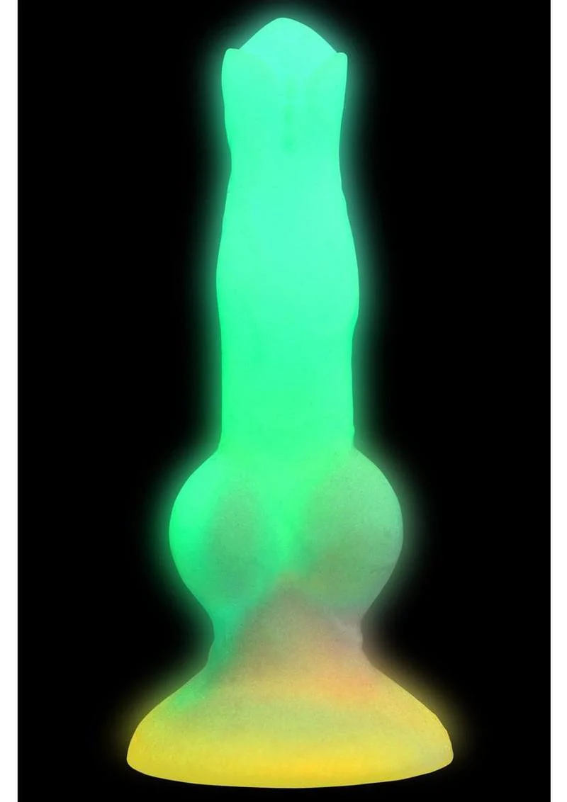 Astro Cock Vibrating Glow In The Dark Silicone Dildo - Image 3
