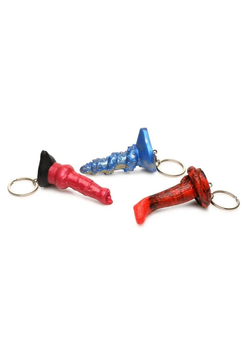 Beast Bound Trio Dildo Keychains - Image 3