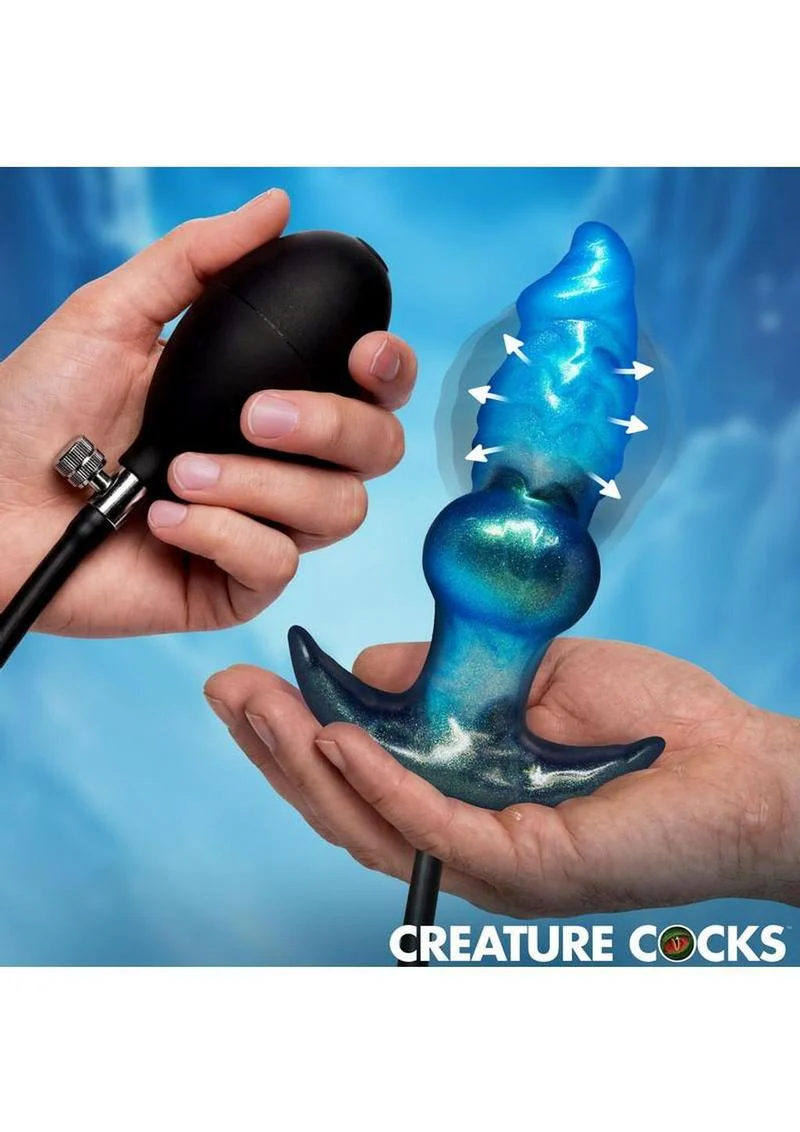 Blizzard Inflatable Silicone Butt Plug - Image 2