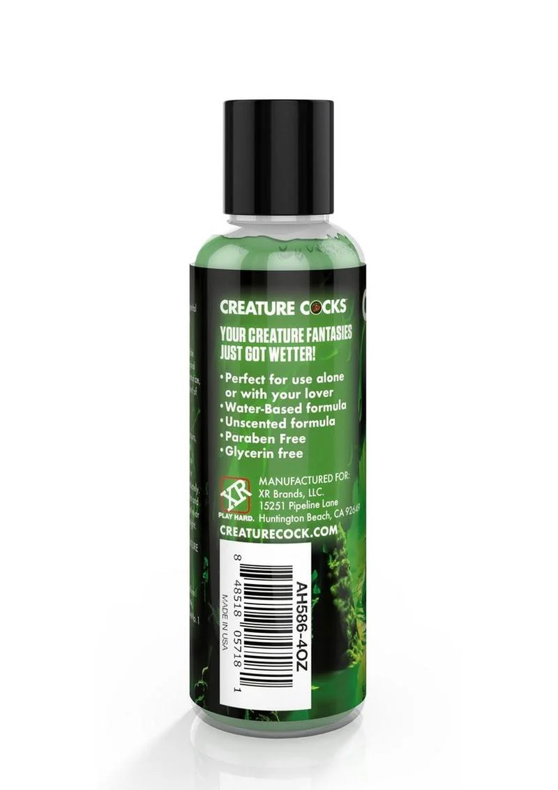 Creature Slime Green Water Based Lubricant - Image 4