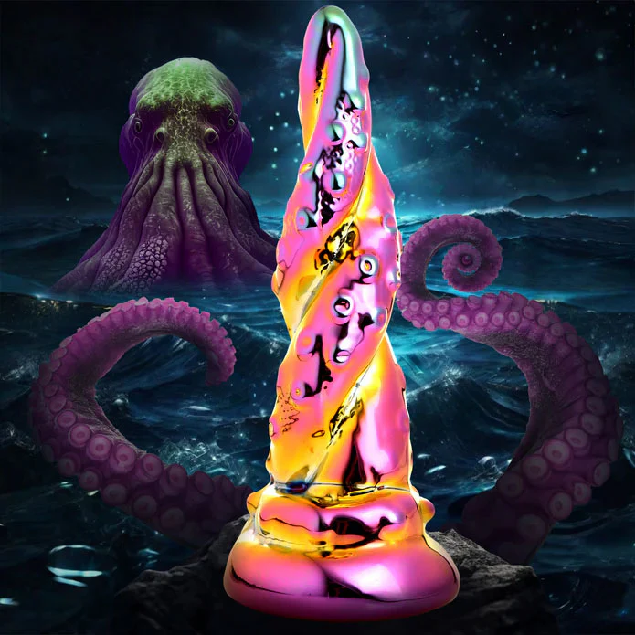 Enchanted Tentacle Glass Dildo - Image 4