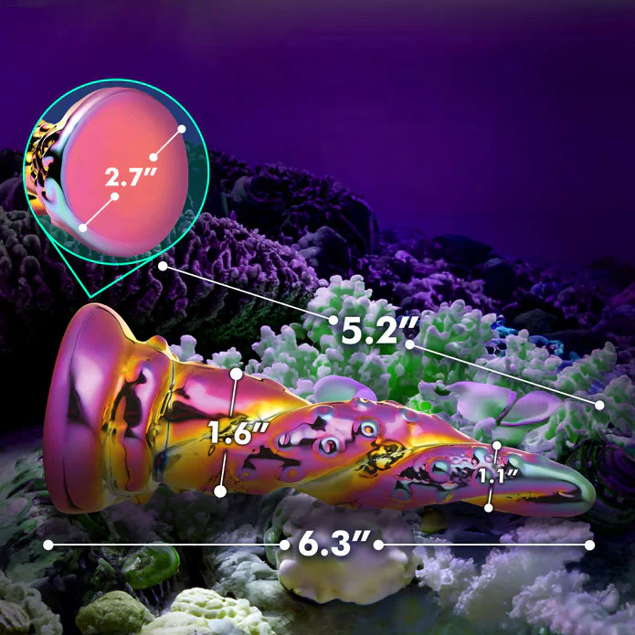 Enchanted Tentacle Glass Dildo - Image 6